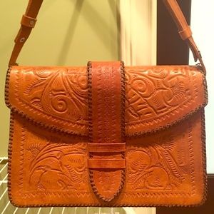 Vintage leather purse 👜 handbag